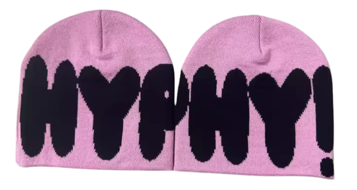 HYPHY! PINK/BLACK BEANIE (EARLY ORDER)